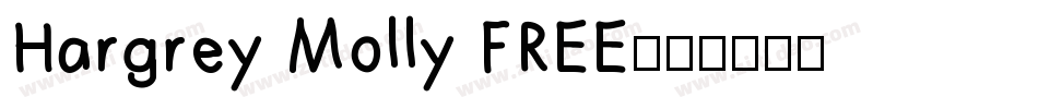 Hargrey Molly FREE字体转换
